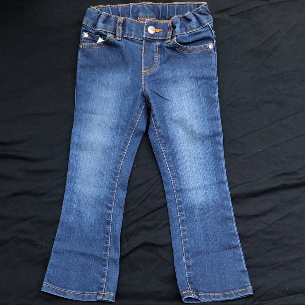 ⭐️Never worn girls boot cut jeans